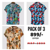 Style&Kart Latest Style Travel Social Casual Shirts For Men (Combo Pack of 3)