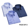 Style&Kart 100% Cotton Latest Formal Shirts (Combo Pack of 3)
